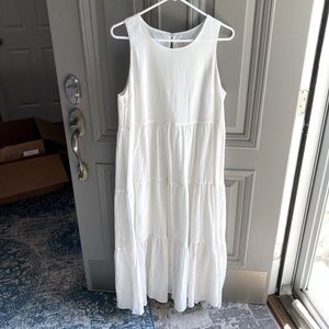 White/Cream Ruffled Sundress